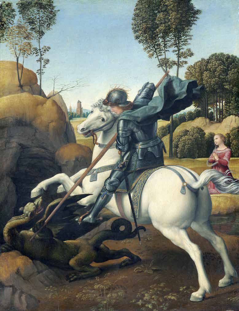 St. George and the dragon, c.1506