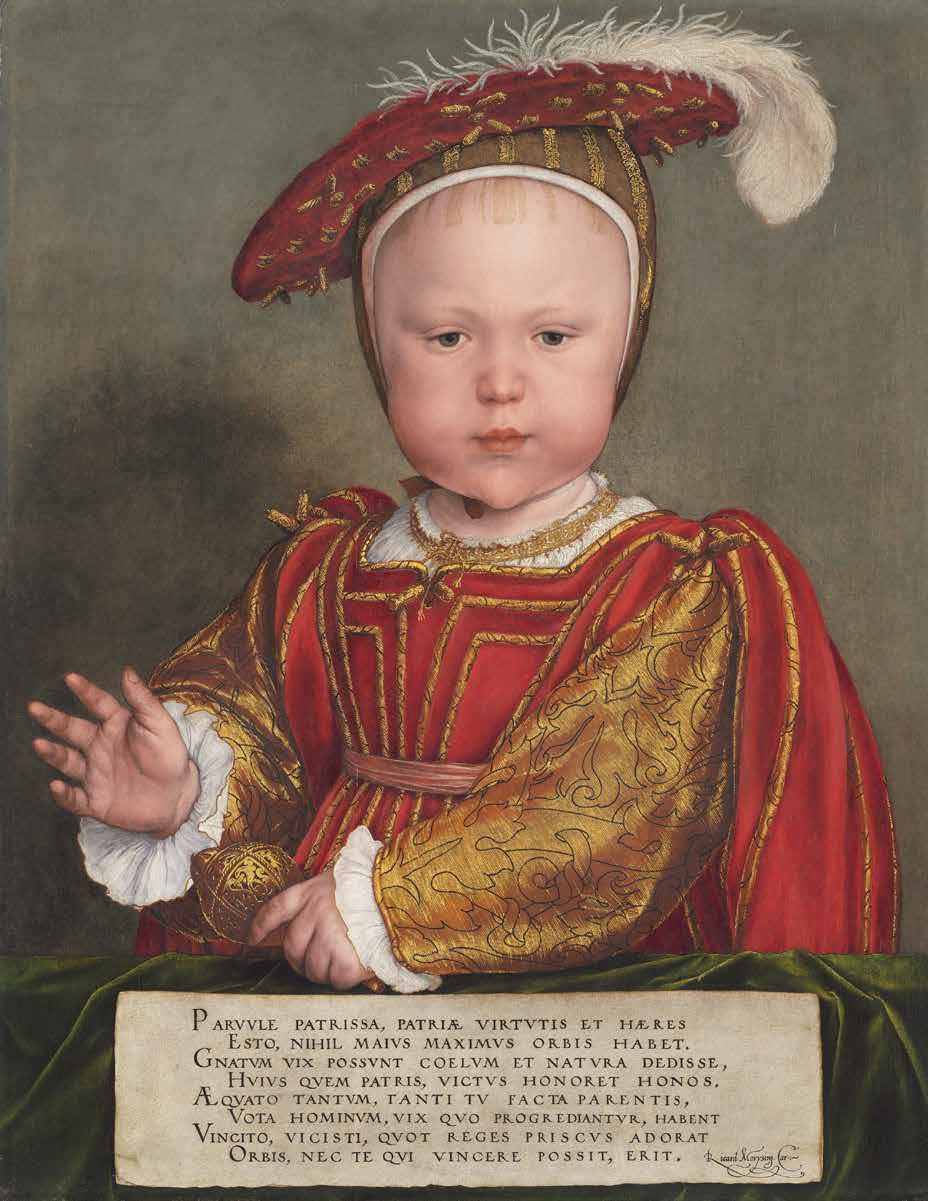 Portrait of Edward VI as a child, c.1538
