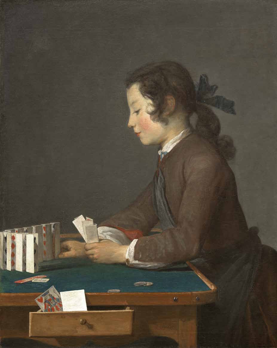 The house of cards, c.1737