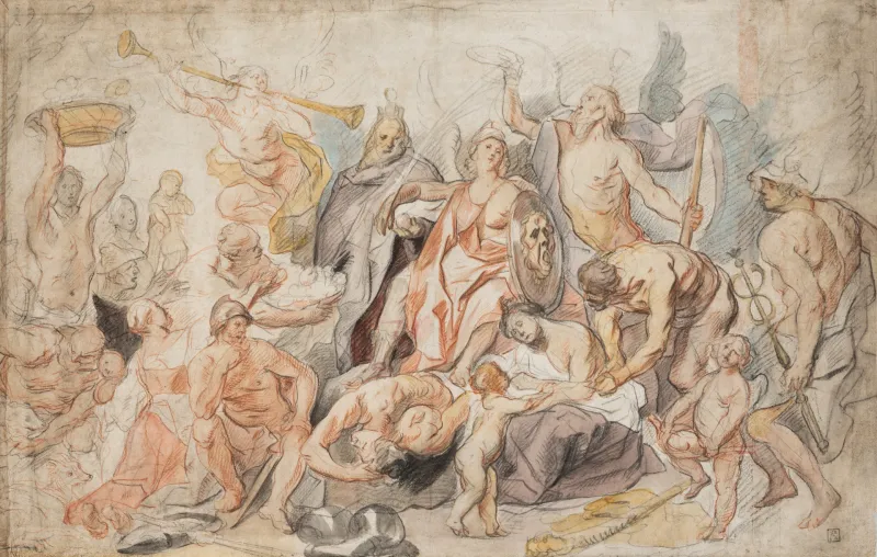 A drawing by Jordaens returns to Antwerp