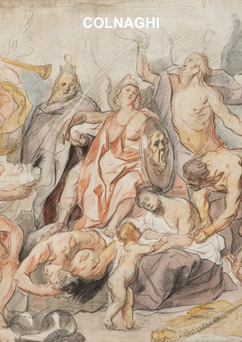 Flemish Government Acquires Major Jacob Jordaens Drawing Through Colnaghi