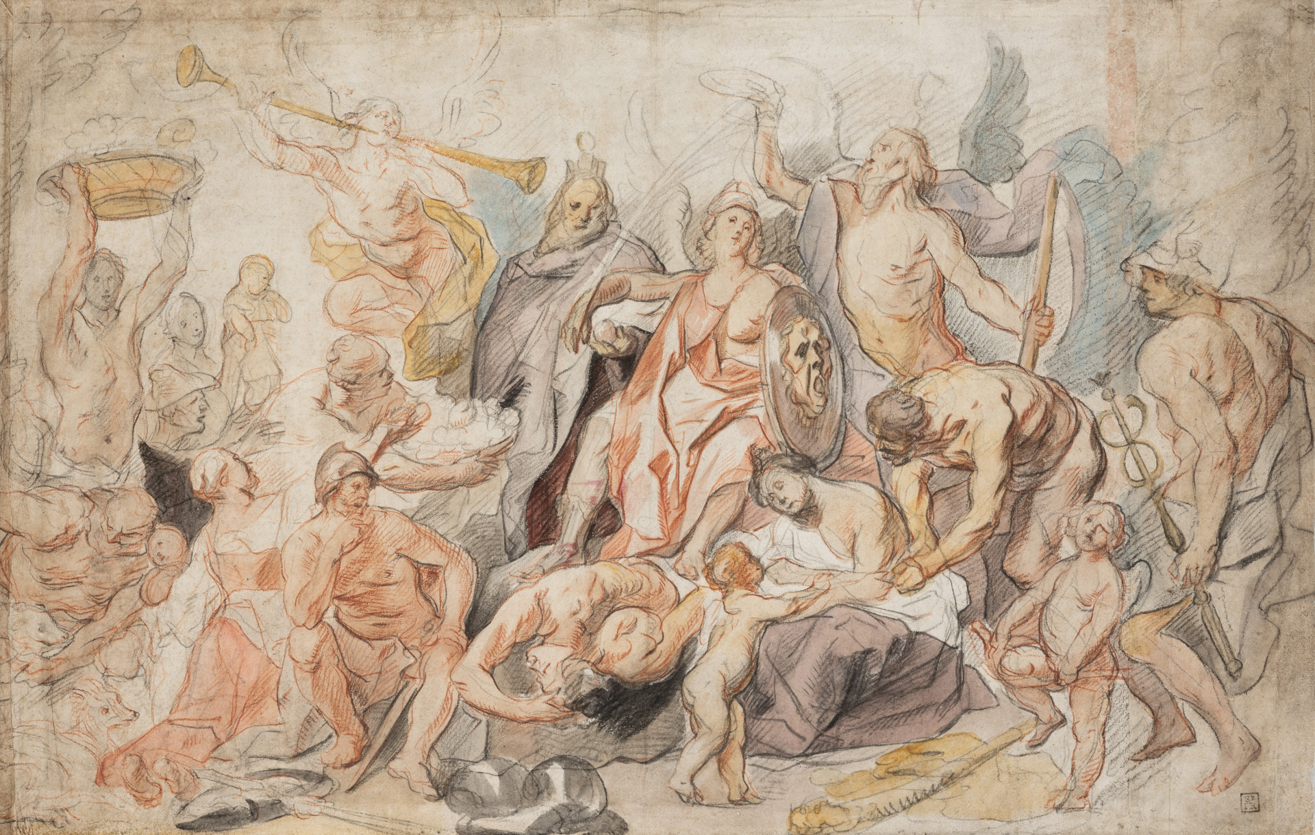A drawing by Jordaens returns to Antwerp