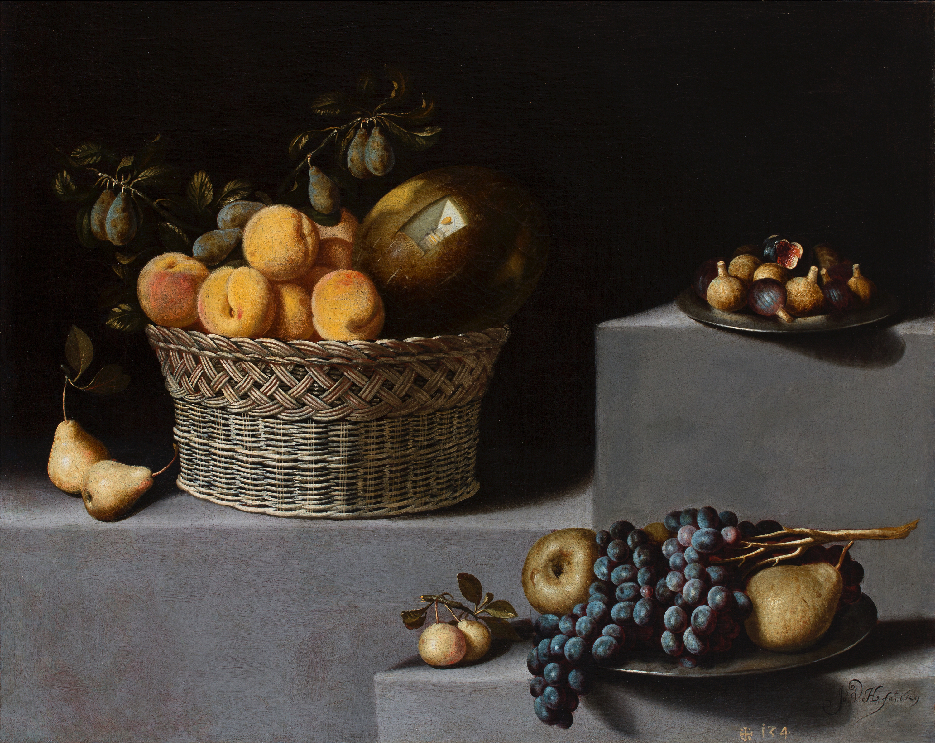 Still Life with Basket and Fruit